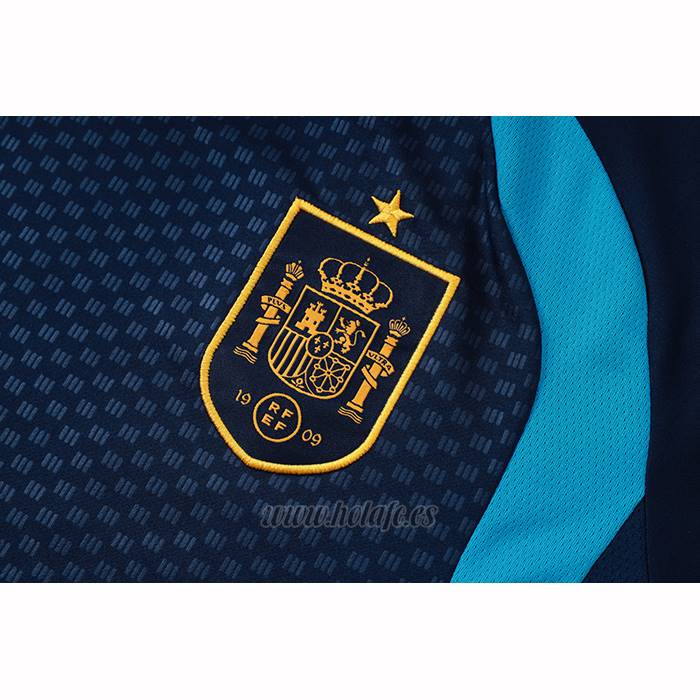 Chandal del Espana Manga Corta 2026-2027 Azul - Pantalon Corto